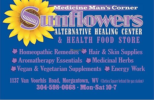Business Info.  at Sunflowers in Morgantown