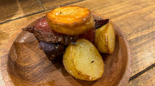 Rosemary potatoes   at Vegginy in Kyoto