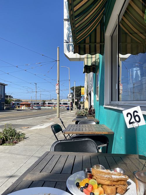 Ocean Views - Super Cute Outdoor Seating Available!!!  at Beach'n SF in San Francisco