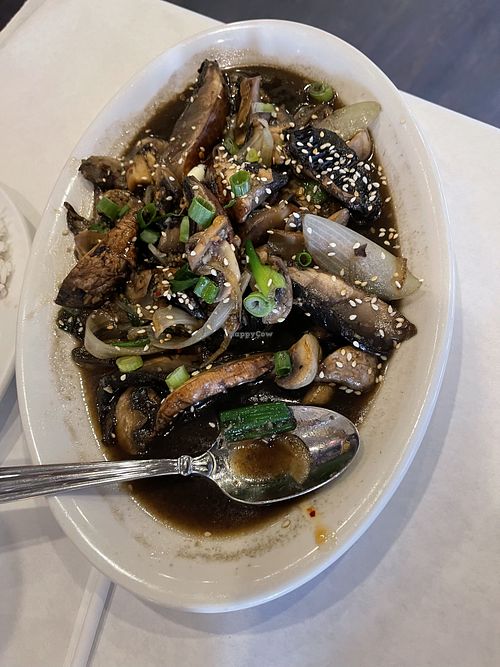 Mushroo  at Asian Vegan in San Antonio