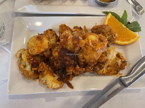 Cauliflower with curry lime   at Asian Vegan in San Antonio