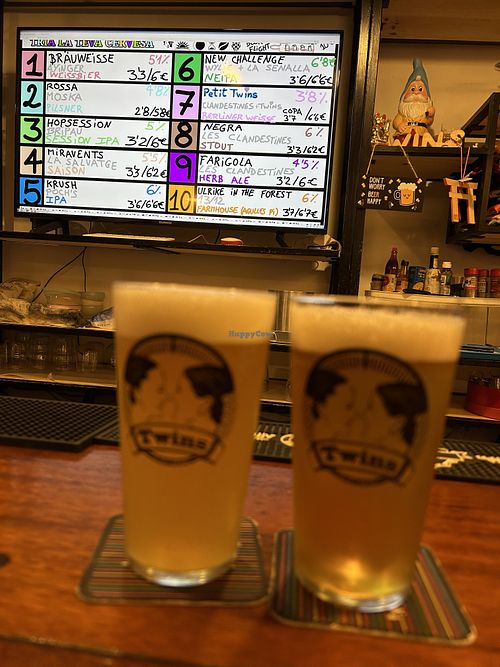 Beers  at Twins Craft Beer in Tarragona
