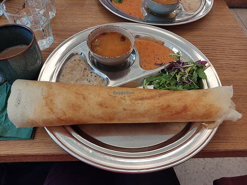 Aloo masala dosa at Dosa Dosa in Prague