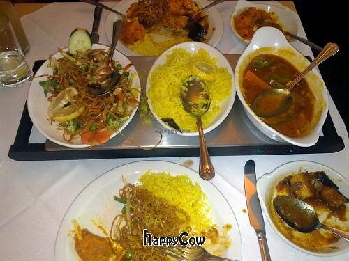 Gurkha Chef - Sweet & Sour Veg; Chou Chou Noodles; Nepalese Spiced Butternut Squash & Aubergine; Lemon Rice at Gurkha Chef in Hastings