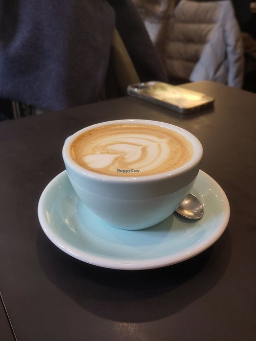 Cappuccino at Café Bretelles in Strasbourg