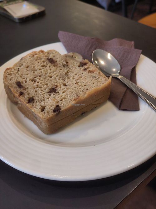 Banana bread at Café Bretelles in Strasbourg