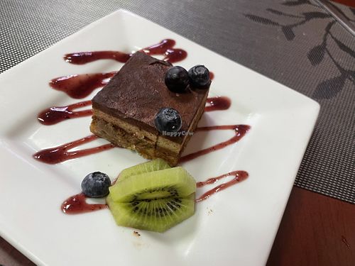 Tiramisu  at Vegan Tierra in Cooper City