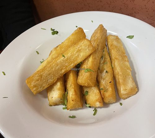 Yuca Fries  at Vegan Tierra in Cooper City