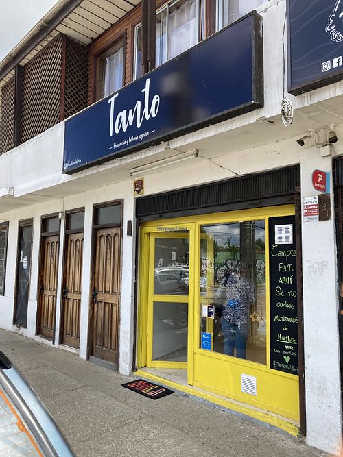 Outside at Tanto in Valdivia