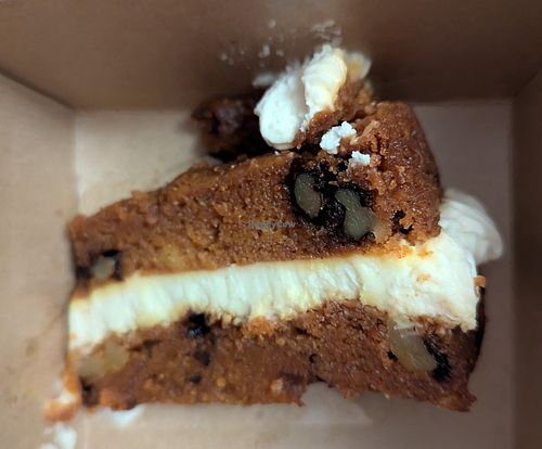 Carrot cake at Nama Café and Cake House in South East London
