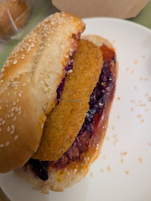 Schnitzel at Nama Café and Cake House in South East London