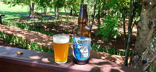 Local beers available at Cassorova in Brotas