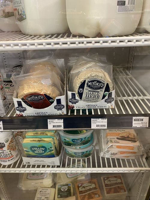 Vegan Non-Dairy Section  at Health Unlimited -  Pelton Center Way in San Leandro