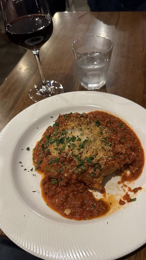 Lasagne  at Funghi E Tartufo in Melbourne