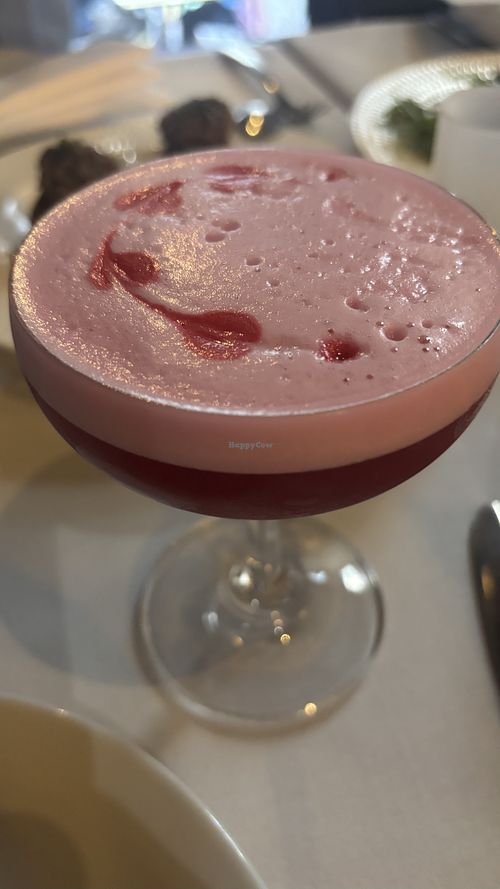 Clover club mocktail   at Funghi E Tartufo in Melbourne