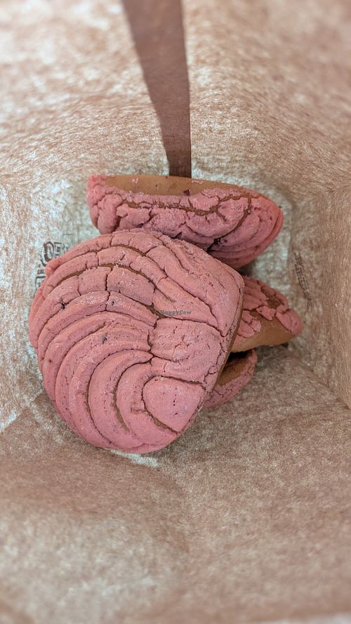 Heart shaped for Valentine's day at Oralia's Bakery in Oxnard