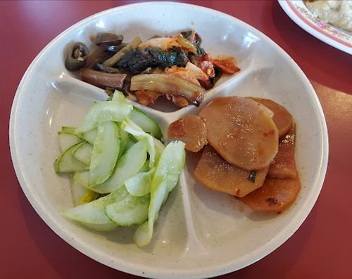 Appetizers from the Kim Chi bar at Panda Garden in Lincoln