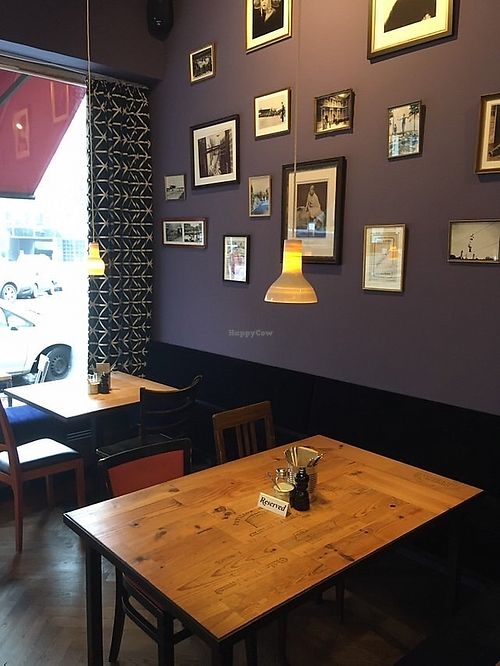 Indoor seating at Fritzi Massary in Munich