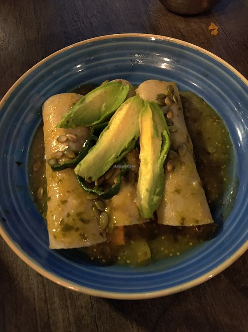 Veggie fajitas at Condesa Restaurante Mexicano in Watertown