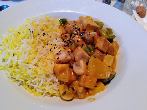 Butter tofu curry at Spandau Projekt in Hannover