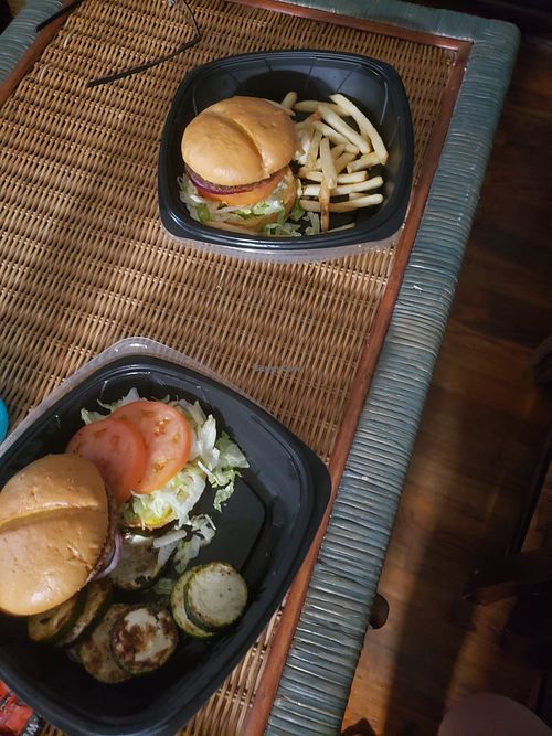 $12-$13 awesome burger w/o cheese at Ruby Tuesday in Bowling Green