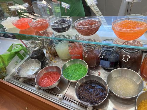 Bubbles bar  at Bubble CiTea in Aberdeen