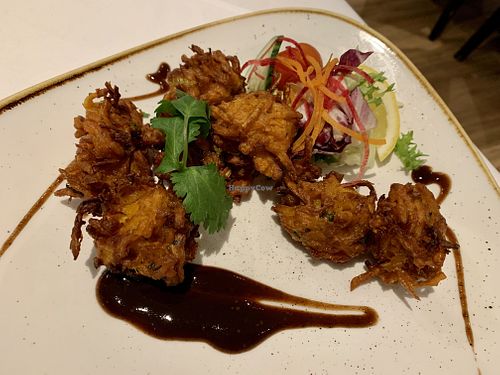 Veggies pakora at Mount Everest  in Aberdeen