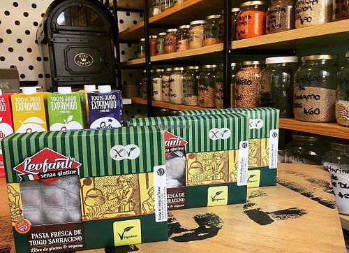 Ravioles at Almacen de la Plaza Vegan in Buenos Aires