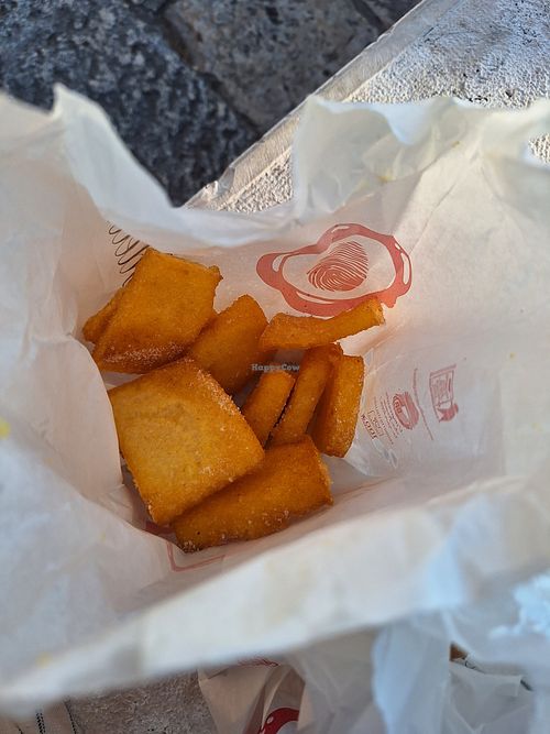 Fried Polenta at Maria delle Sgagliozze in Bari