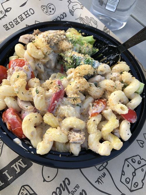 Vegan Delight bowl - enough for two people!  at I Heart Mac & Cheese in Deer Park