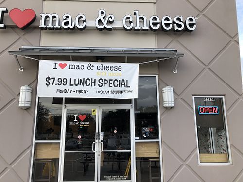 Store front of n Spencer Hwy  at I Heart Mac & Cheese in Deer Park