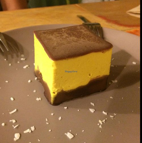 lemon chocolate mousse--DON'T GET at Mi Vida Cafe in Miami