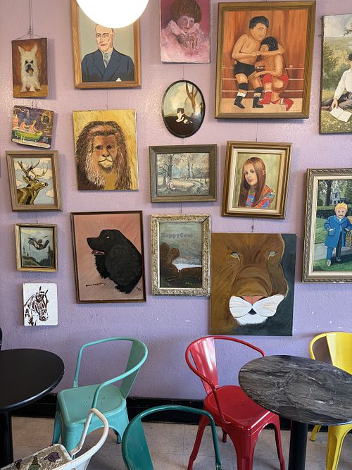 interior!  at Sparky's Homemade Ice Cream in Columbia