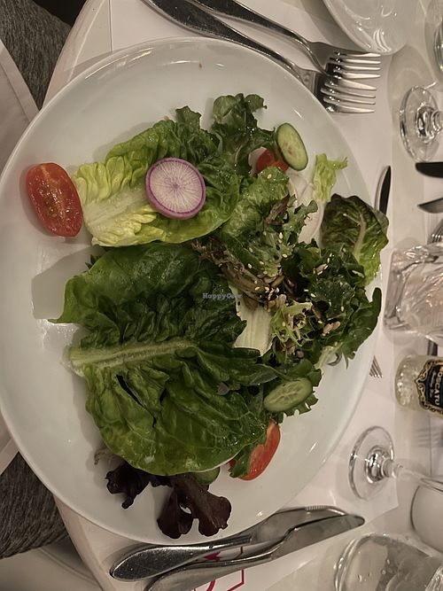 Greens from the garden #Veganuary at EIGHT4NINE in Palm Springs