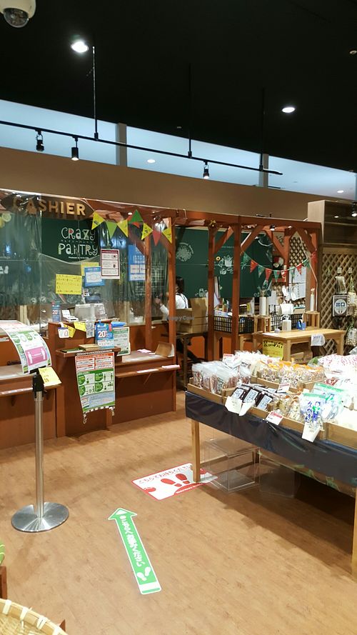 Easy, colorful layout at Crazy Pantry in Tokoname