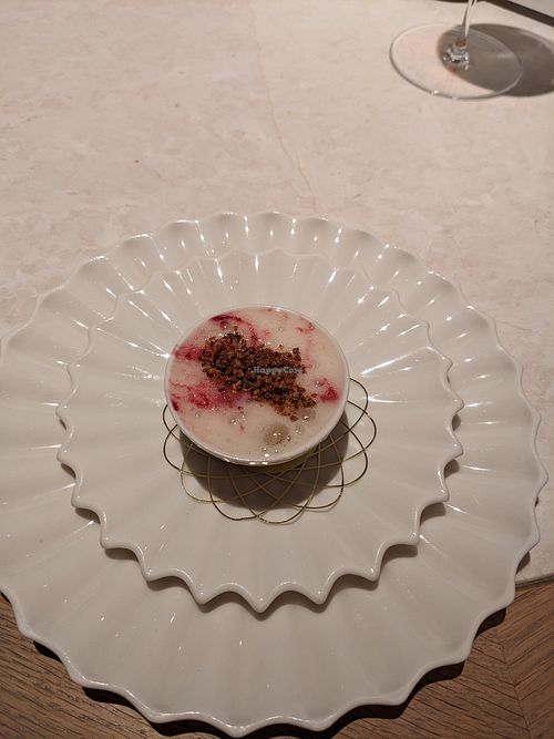 Sweet course at Geranium in Copenhagen