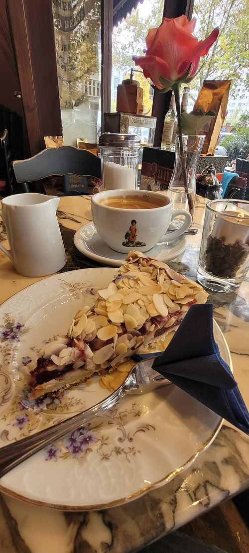 Almond cake at Frau Behrens Torten - Wilmersdorfer Straße in Berlin