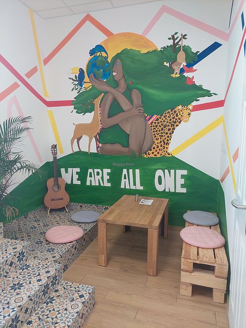 Inside at Mama Earth - Vegan Bistro in Gyor