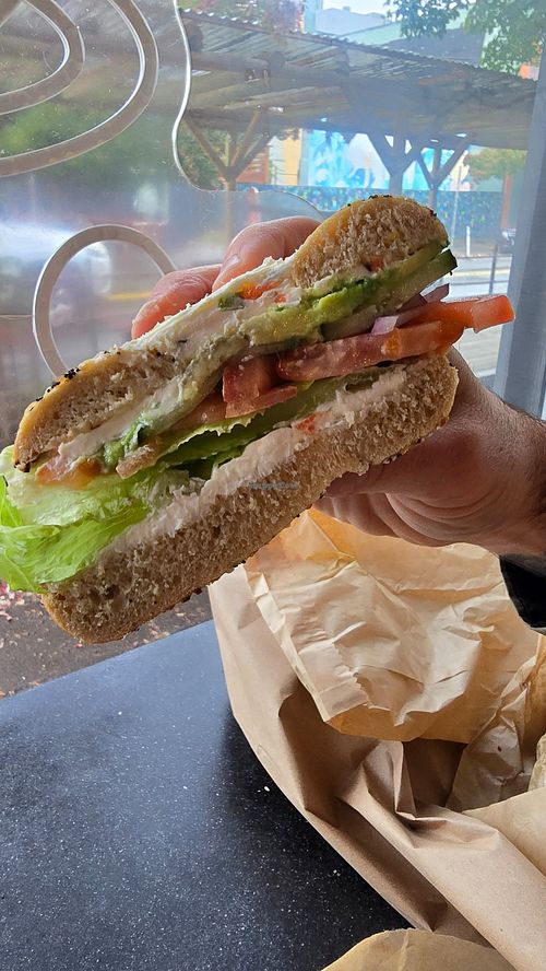 Veggie at Ben & Esther's Vegan Jewish Deli in Portland