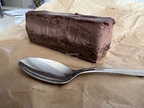 Chocolate and buckwheat bar   at Zrno do Zrna in Ljubljana