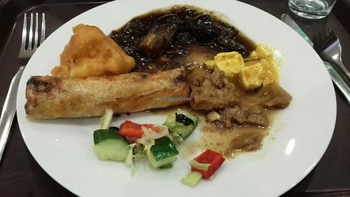 buffet at Loving Hut - OC Nový Smíchov in Prague