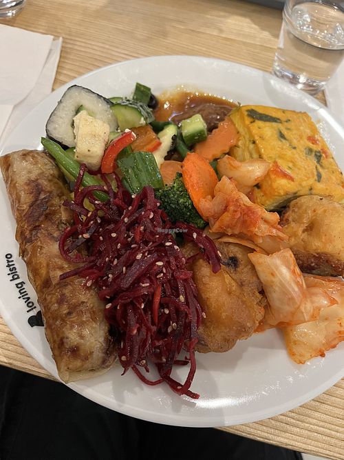 Help yourself and pay for the weight   at Loving Hut - OC Nový Smíchov in Prague