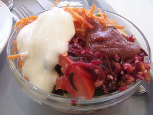 Salad at Loving Hut - OC Nový Smíchov in Prague
