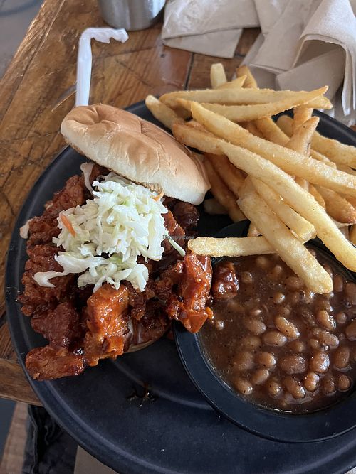 Bbq Sammy   at Imagine Vegan Cafe in Memphis