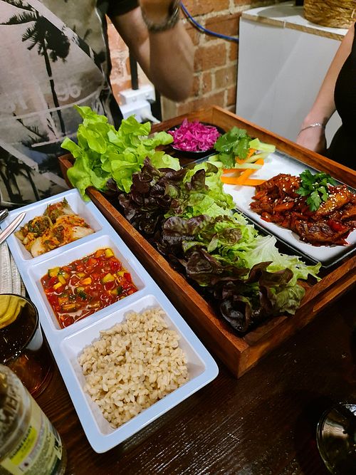 Platter at Paradisescape in Brunswick