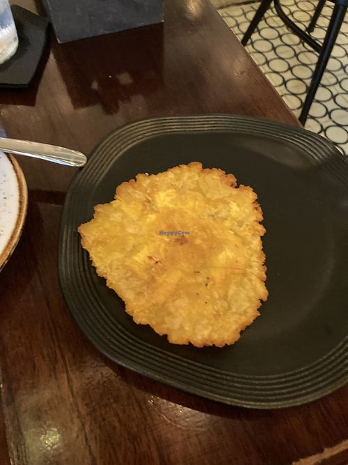 The Patacones were huge!  at Fonda Lo Que Hay in Panama City