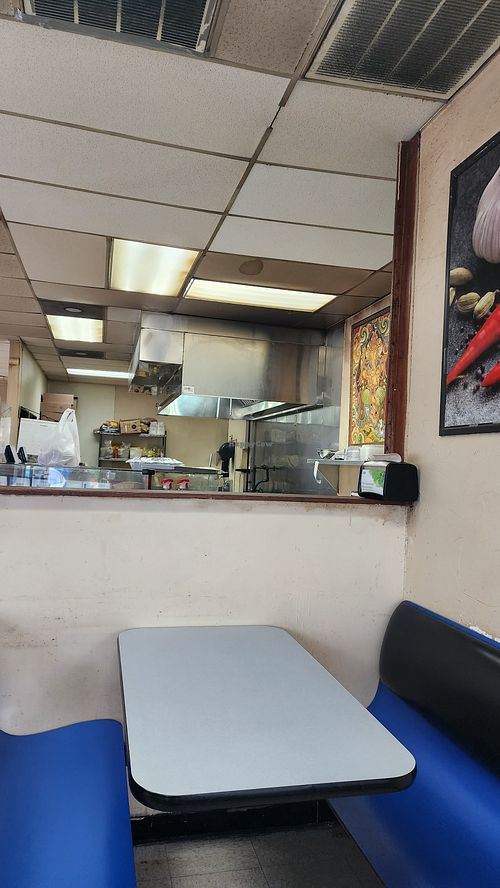 Open kitchen at Biryani Maxx in Cary