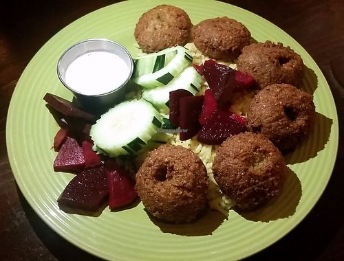 Falafel  at Mazah Mediterranean Eatery in Columbus