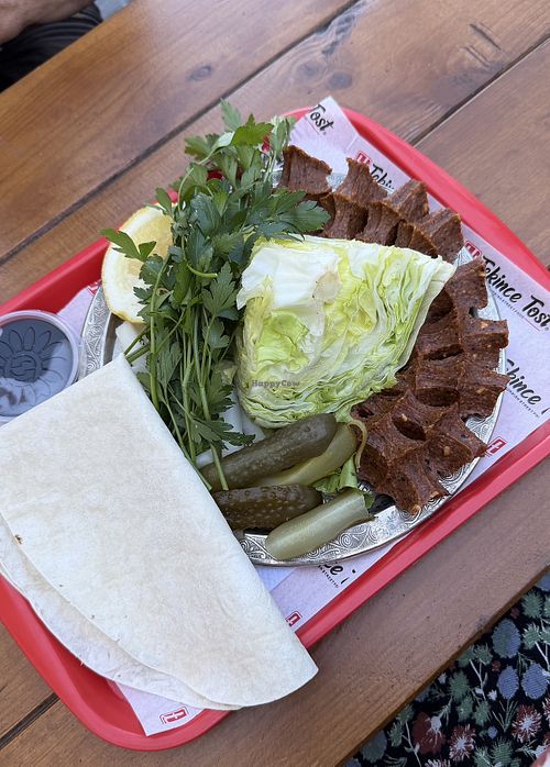  at Tekince Çiğköfte in Brussels