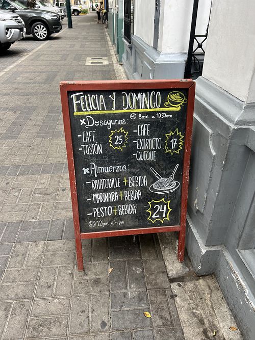   at Felicia & Domingo in Lima